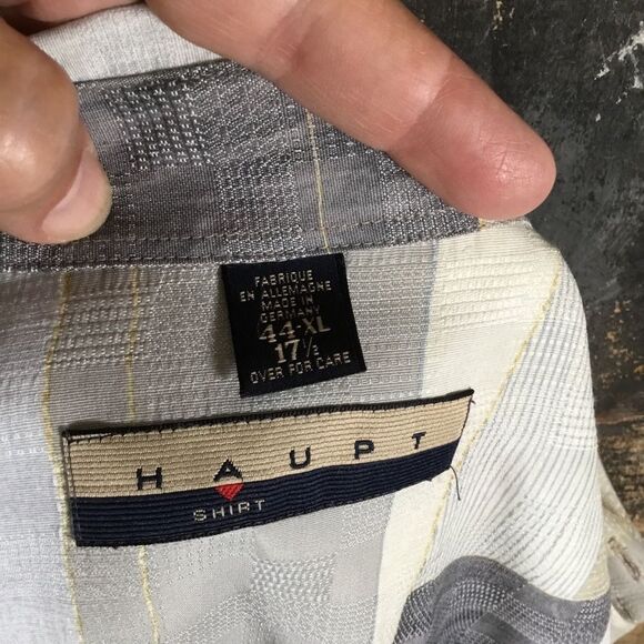 Haupt casual button down shirt men’s size XL - Picture 3 of 5